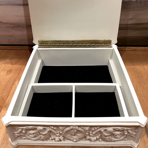 Genuine Incolay Vintage Jewelry Box Large - Picture 5 of 16